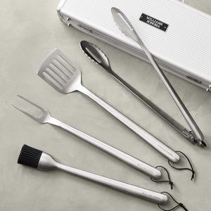 WILLIAMS SONOMA Stainless-Steel BBQ Tool Set